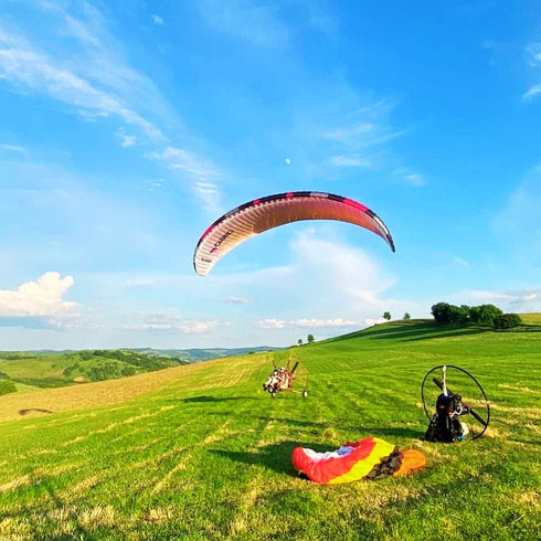 Paramotor - zbor în tandem